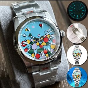 Designer Män tittar på Women Lady 41 31 mm rörelsetyp Rostfritt stålfodral Sapphire Högkvalitativ Montre de Luxe tittar på automatisk Dhgate Caijiamin