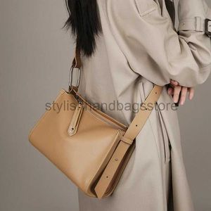 Cross Body Bags Vintage Messenger Bag Cowide Brown Leater Bag Soft Leater Large Capacity Minimalist Crossbody Bag Women Luxury Bagstylishhandbagsstore