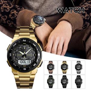 Armbanduhren Elektronische Digitaluhr Multifunktionale Mode Casual Handgelenk für Männer Jungen H9