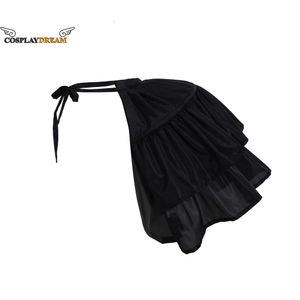 Women Rococo Dress Victorian Civil War Prom Dress Cosplay Petticoat Crinoline Pannier Bustle Gothic Black UnderskirtCosplay
