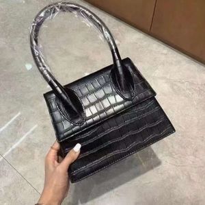 JACiQ 1 2-loop Newest designer bags le bambino handbag crossbody tote bag sacoche muse fashion shoulder split crocodile noeud hand GIFT mini Buy get free 905ess