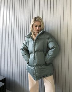 Women's Down Parkas Thick Warm Fluff Parka For Women Female Winter Jacket Stylish Coat Waterproof Outerware 2023 231017