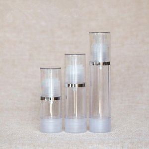 15ml 30ml 50ml 100ml空のプラスチックコスメティックエアレスボトルプラスチックトリートメントポンプボトル高速輸送F2976 Jnspb nemuh