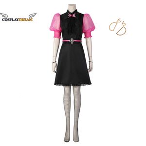 Cosplay Cosplay Monster High Cosplay Draculaura Costume Live Action Movie Suit Vampire Cosplay Costume Adult Female Halloween Carnival Suitcosplay