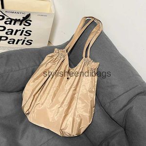 Shoulder Bags Shopping Bags Portable Sopping Bags Waterproof Folding Oxford Bag Soulder Underarm Casual Totestylisheendibags