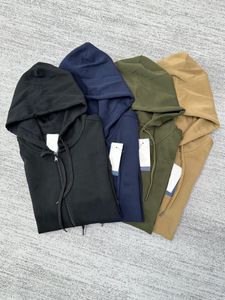 Hoodies masculinos designer com capuz homens mulheres moda casual com zíper suéter cardigan outerwear moletons