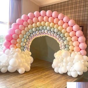 Andra evenemangsfestleveranser Andra evenemangsfestleveranser Bohemian Rainbow Balloon Garland Arch Kit Aron Ballon Wedding Birthd Dhgarden Dhbpn