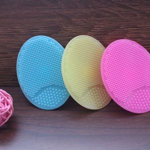 Massage Cleansing Brush Baby Bath Cleaning Brush Baby Silicone Shampoo Scrubing Hair Artifact 122052