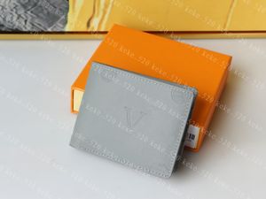デザイナーウォレットカードホルダースーツクリップウォレットカードとコイン有名なデザインメンズレザーパースカードパスポートホルダーウォレットM81383