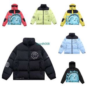 0 Homens Down Parkas Jaquetas Puffer Casaco Homens Com Capuz Mulheres Jaqueta De Inverno Casacos Designer Manga Longa Patchwork Zíper Regular Grosso Moda Carta Windbreaker Outwear