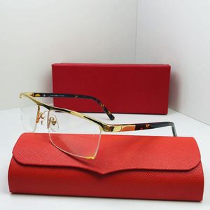 Rahmen Reading Mann Sonnenbrille Titanrahmen Designer -Karren Brille für Frau Luxurys Designer