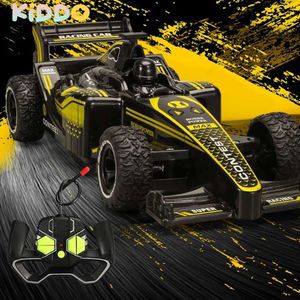 Diecast Model RC Car Formula Remote Control Fordon Toy Moving Racing High Speed ​​Drifting Sports 2 4G Toys for Boys Kids Födelsedagspresenter 231017