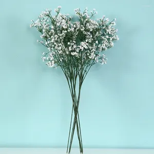 Dekoratif Çiçekler 10 PCS/Lot Gelin Babysbreath Yapay Buket Yıldızları İpek El yapımı Diy Yapımı Düğün Dekorasyon Ürünü MT001