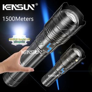 Flashlights Torches High Power Led Flashlight Super Bright Long Range Torch Rechargeable Ultra Powerful Outdoor Tactical Hand Lamp Camping Lantern 231018