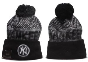 Yankees Beanie NY Beanies North American Baseball Team Side Patch Winter Wool Sport Knit Hat Skull Caps A2