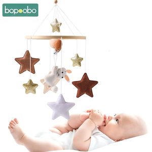 Móbiles bebê chocalhos brinquedos 012 meses musical nascido bonito coelho ballon berço cama sino móvel criança carrossel para berços crianças presente 231017