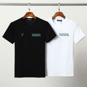 DSQ PHANTOM TURTLE T-shirt da uomo firmata T-shirt italiana con logo moda milanese T-shirt estiva nera bianca Hip Hop Streetwear 10308K