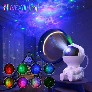 Novelty Items Astronaut Projector Galaxy Light for Bedroom Timer Star Lamp Remote Ceiling 231017