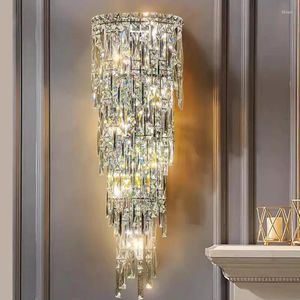 Lampa ścienna światło luksusowy salon estetyka indywidualność w pomieszczenia prosta Arbol de Navidad Wystrój domu