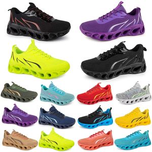 Purple Blue Men's Casual Sneakers Green Light Gray White Orange Yellow Orange Outdoor Turquoise Navy Blue