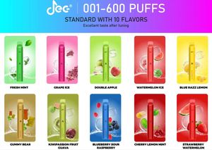 Crystal Legend JEC 600 Soffi Monouso Batteria Originale 1350mAh 15 Flavr 2mg Preriempita 12ml LED