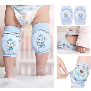 Kids Socks Kids Girl Boy Crawling Elbow Toddlers Baby Knee Pads Safety Mesh Kneepad Protector Leg Warmer Cushion Legging Infants Children 231019