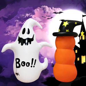 1 peça, fantasma inflável de halloween, brinquedo pvc inflável, decoração de festival de halloween, decorações ao ar livre, decoração de festa, decoração de cena,