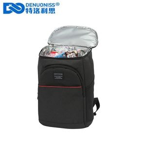 Ice Packs/Isothermic Bags DENUONISS Waterproof Insulated Lunch Bag Necessary Picnic Pouch Unisex Thermal Dinner Food Accessories Tote Thermal Bag 231019