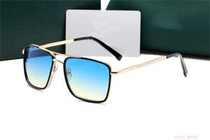 luxury Sunglasses polaroid lens Fashion Trend crocodile designer mens goggle senior eyewear women eyeglasses frame Vintage Metal Sun Glasses With Free Box