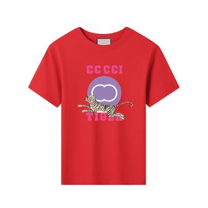 Дизайнерские модные детские топы Футболка с буквой G люксовый бренд с рисунком из мультфильма летний костюм рубашка для мальчиков и девочек детская одежда CHD2310193 esskids