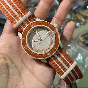 Mens Watch Five Ocean Watch 자동 기계적 바이오 세라믹 시계 고품질 풀 기능 시계 디자이너 운동 시계 Limited Edition Watch AAA