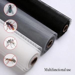 Transparente Vorhänge, groß, Insektenschutz, Fensternetz, Anti-Moskitonetz, anpassbar, Polyester-Bildschirm, DIY, individuelles Mesh-Moskito-Material 231019