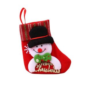 クリスマス装飾クリスマスバッグパッケージソックスキャンディーバッグペンダントキャンディーx1019の保管