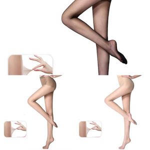 Plus Size Super Elastic Tights Kvinnor Strumpor Body Shaper Pantyhose 30D Strumpa Tight Sexy Hosiery Underwear X0521219V