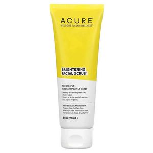 118 ml ACU RE Brightening Facial Scrub Exfoliantorors wlać Le Visage Usuń martwą skórę Czarną głowę Czyszczenie Zielone błoto Wodorowe Scrub