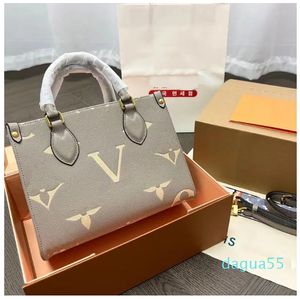 Luxerys Tote Designer Letter v Onthego Crossbody Women Fashion Leather Handbag Style Classic Simple Three بأحجام متعددة