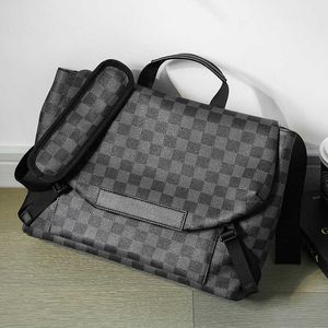 Trendy Men's Fashion Shoulder Bag Lattice Light Business Youth Cross Bag Computer Cycling Bag Back Backpack 231015