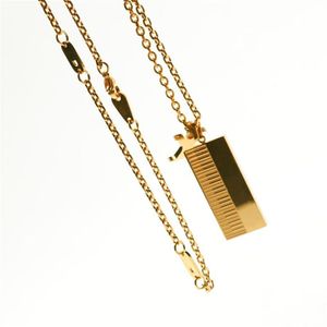 Fashion Street Pendant Halsband Whistling Necklace For Man Woman Jewelrys 6 Färg God kvalitet med Box2440