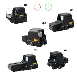 Tattico 551 552 553 556 558 Collimatore Mirino olografico Cannocchiale Red Dot Ottica Reflex Sight Airsoft Scope 20mm Rail