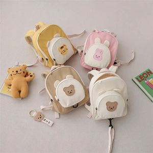 Rucksäcke Koreanische Kindergarten Schultasche Baby Kinder Anti Verlust Rucksack Kinder Reise Snack Lagerung für Jungen Mädchen 231019