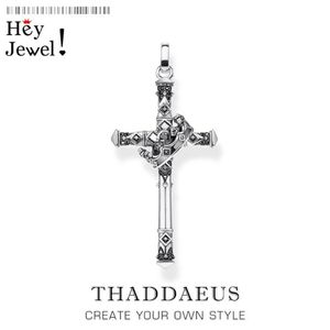 Pendant Necklaces Majestic Cross & Crown 2022 Jewelry Europe 925 Sterling Silver Symbolism Promises Shield And Certaint Gift F240L