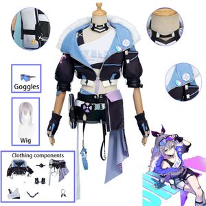 Game Honkai Star Rail Sier Wolf Cosplay Costume Sweet Fashion Combat Uniform Women Party Rollspel Kläder Newcosplay