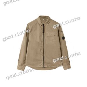 CP Comapny Compagnie CP Men Round Lens Pullover Pure Cotton Zipper Fleece Korean Harajuku Oversize Jacket Autumn Winter CP Clothe Jacket Stones Island 15 39CF