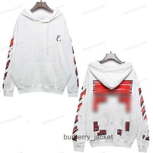 Designer Mens Hoodies Offs White Winter Sweatshirts Ofs Unisex Hoodie Jacket Loose Coat Hooded Pullovers Hoody Men Woman Couples Casual Cotton Long Sleeve YW3U