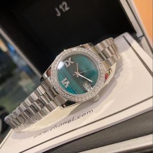 Designer di boutique di lusso da donna AAAA+orologio 31mm di alta qualità in acciaio inossidabile diamante 904l Shiny Sapphire Waterproof Sport Montre Luxury Womens Montres de Luxe