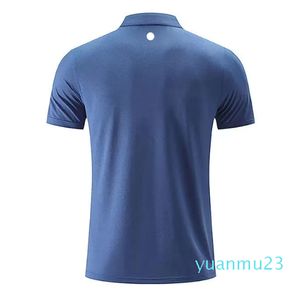 Camisa polo masculina ao ar livre masculina secagem rápida suor-wicking curto topo masculino manga curta alta quantidade