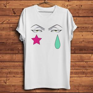 Homens Camisetas Hisoka Morow Cool Anime Engraçado HXH Manga Camisa Homens Manga Curta Casual Camiseta Unissex Diariamente Respirável Streetwear Tee