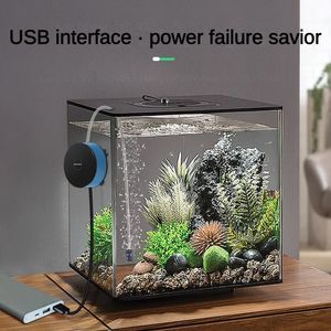 Air Pumps Accessories Aquarium USB DC Low Pressure Oxygenating Pump Oxygen Feeder 5V Mini Machine Oxygenation Indoor Outdoor Quiet Gas 230819