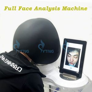 Analizzatore della pelle Macchina Sistema di diagnosi della pelle Analisi facciale Tester della pelle Analizzatore del viso per uso in salone spa