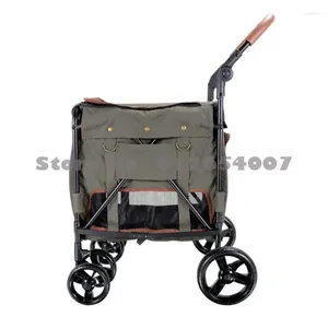 Hunde-Autositzbezüge Rice Pet Cart Cat Army Green